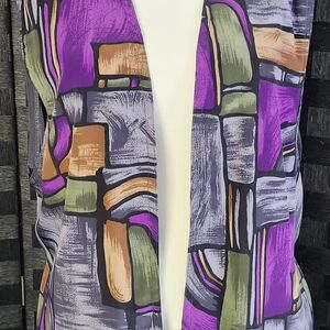 Robbie Sport Colorful Abstract Women's Vest